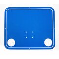 Kahuna Wagons Kahuna Wagons-ROYAL BLUE King Starboard 20" x 24" Table top with Two Cup Holders CRT080-B